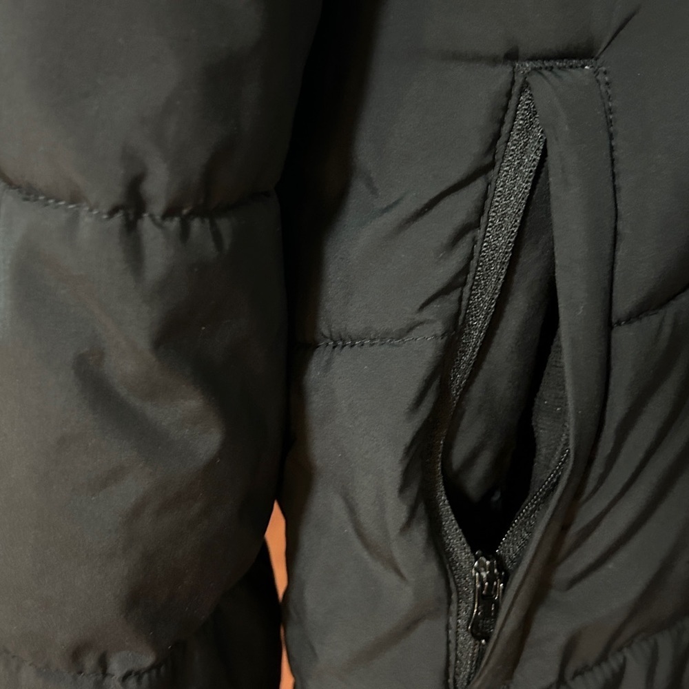 Under Armour Black Hooded Puffer Coat - Picture 12 of 15